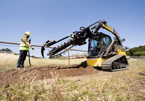 Trenchers for New Holland construction 